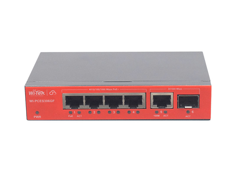 Настраиваемый коммутатор Wi-Tek WI-PCES306GF